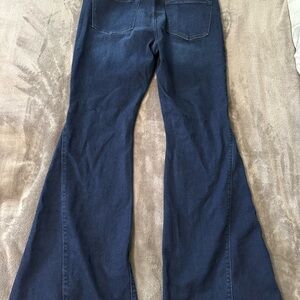 Women's Blue Flared Jeans
